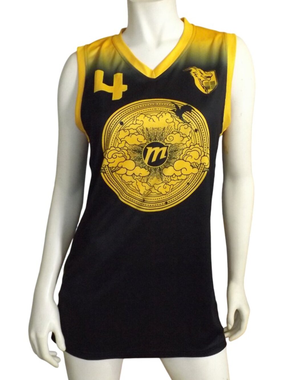 PHOENIX MERCURY Forth Wing Knight #4 Jersey, M, Black/Golden, Empyrean Series
